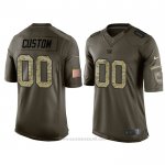 Camiseta NFL Limited New York Giants Personalizada Salute To Service Verde2