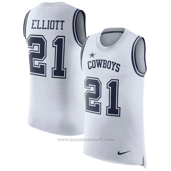 Camisetas Sin Mangas NFL Limited Hombre Dallas Cowboys 21 Elliott ...